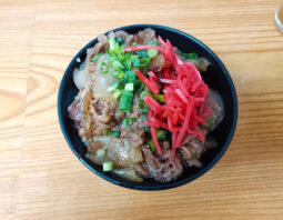 [そば処 瓢箪]ミニ牛丼(240円)[市ヶ谷]