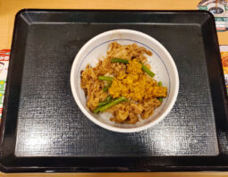 [なか卯]キーマカレー和風牛丼(480円)