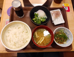 [すき家]まぜのっけごはん朝食[並](350円)